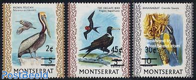 Definitives 3v, overprints