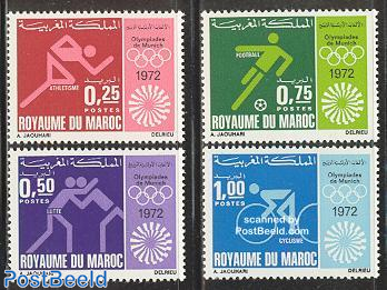 Olympic games Munich 4v