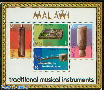 Traditional music instruments s/s