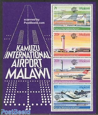 Stamp 1983 Malawi Kamuzu International Airport S S 1983 Collecting Stamps Postbeeld Online Stamp Shop Collecting
