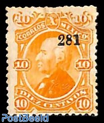 10c, Stamp out of set