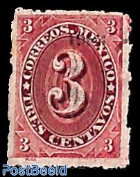 3c, Stamp out of set