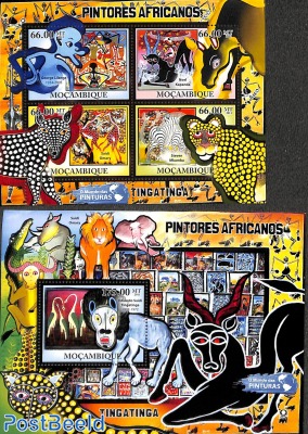 African paintings 2 s/s