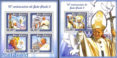 Pope John Paul II 2 s/s