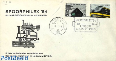 Spoorphilex, special cover and cancellation