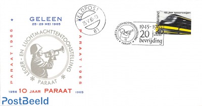 Special Postmark: 20 years liberation, Leger- en luchtmachttentoonstelling
