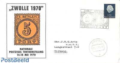 Zwolle 1970, Cover with special cancellation