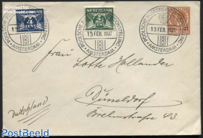 Stamp 1937 Netherlands Occassionally Postmarks Polish Stamp Exposition Amsterdam 1937 Collecting Stamps Postbeeld Online Stamp Shop Collecting
