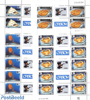 China 96 4 m/s with tabs (= 10 sets)