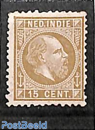 15c, perf. 11.5:12, folded in left upper corner, rare stamp