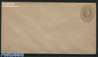 Envelope 15c, Yellowbrown