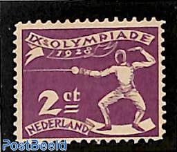 2c, Fencing, Stamp out of set