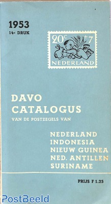 Davo postzegelcatalogus 1953