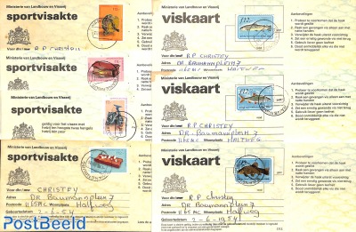 7x Fishing licence