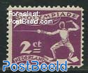 2c, Fencing, Stamp out of set