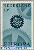 20c, Normal paper, Stamp out of set