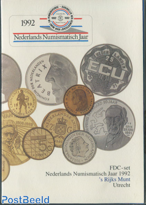 Special Yearset 1992 Coinfair, Nederlands Numismatisch Jaar
