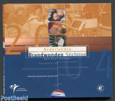 Charity Euro Yearset 2004 Brandwondenstichting