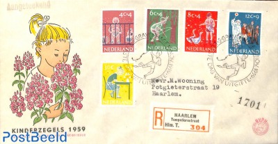 Child welfare 5v, FDC, closed flap