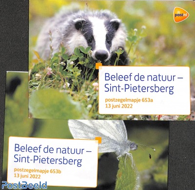 Sint Pietersberg, Presentation pack 653a+b