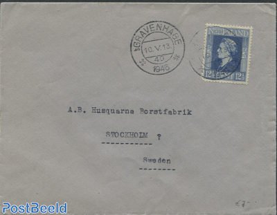 Envelope with nvph no.434