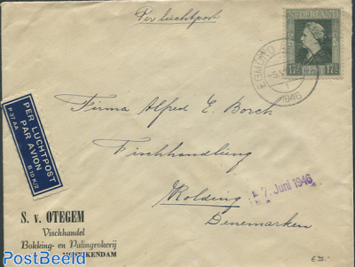 Airmail with nvph no.436