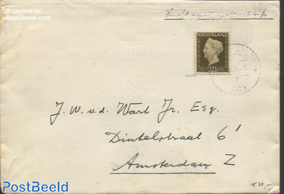 Cover to Amsterdam with nvhp no.482