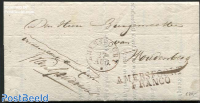 Letter from Amersfoort to Woudenberg (to major with information about stolen items)