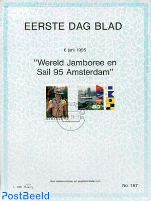 World jamboree, Sail,  EDB Visje 157