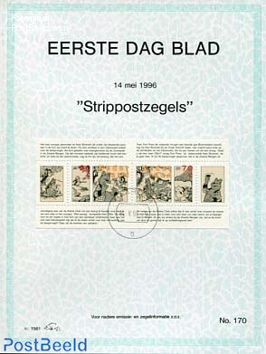 Comic, Marten Toonder,  EDB Visje 170
