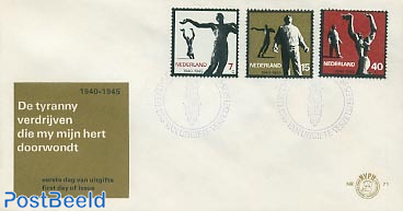 Monuments 3v FDC