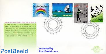 Mixed issue 4v FDC