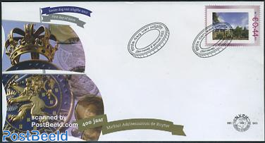 Business stamp 1v, FDC