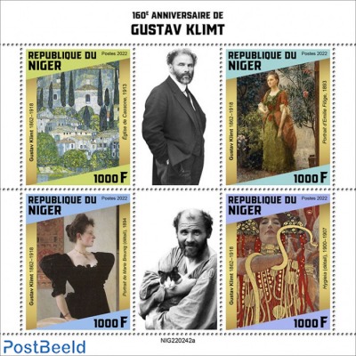 160th anniversary of Gustav Klimt