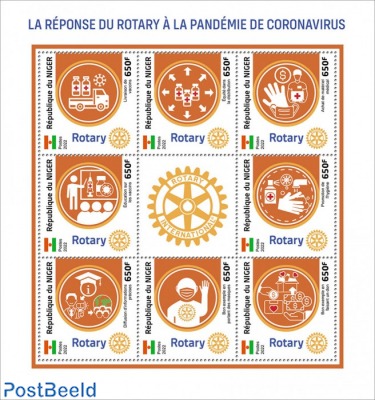 Rotary club response to the coronavirus pandemic 