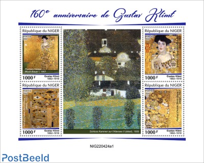 160th anniversary of Gustav Klimt