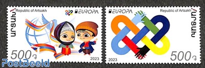 Europa, peace and freedom 2v