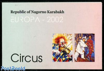 Europa, circus booklet (with 4 sets), semi-official