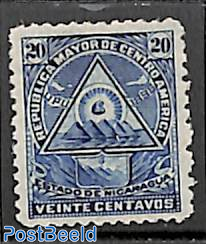 20c, without WM, Stamp out of set