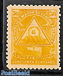 50c, without WM, Stamp out of set