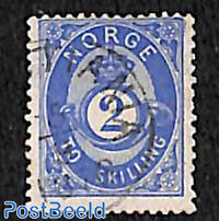 2SK blue, Stamp out of set