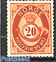 20o, Stamp out of set, without gum