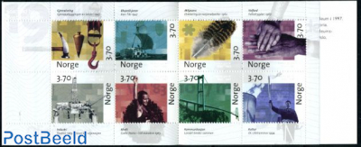 Norwegian post 8v in booklet