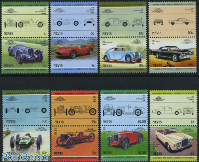 Automobiles 8x2v [:] (Ferrari,MG,Rolls Royce,Ford,