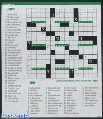 Crossword puzzle 9v m/s