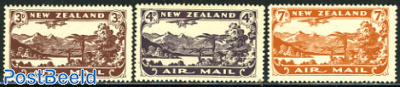 Airmail issue 3v
