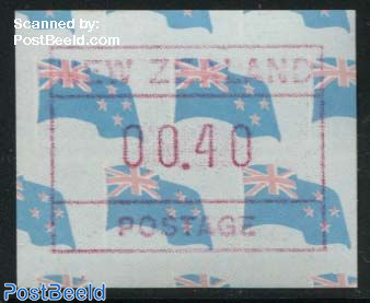 Automat Stamp 1v, Flag