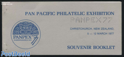 Panpex 77 booklet, grey/blue cover