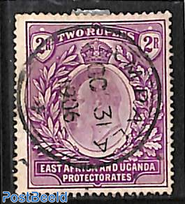 2R, WM Multiple Crown-CA, used KAMPALA oct. 31 1906