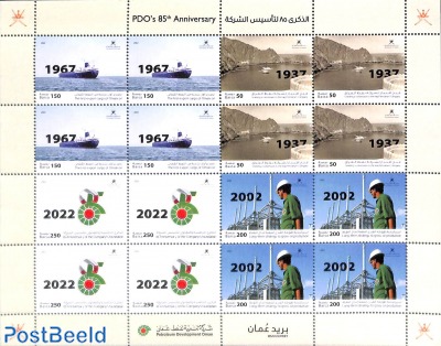 85 years PDO m/s